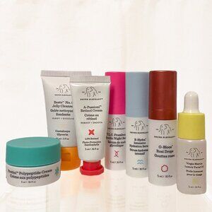 Drunk Elephant 7 pc Skincare Set Travel Littles Size A-Passioni Protini B-Hydra
